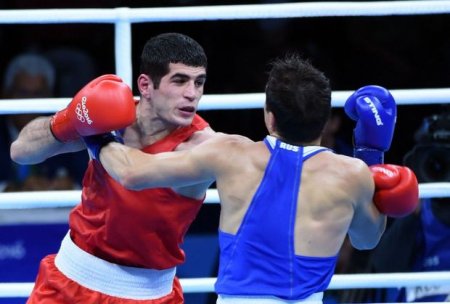 Rio-2016: Azərbaycan boksçusu 1/4 finala çıxdı