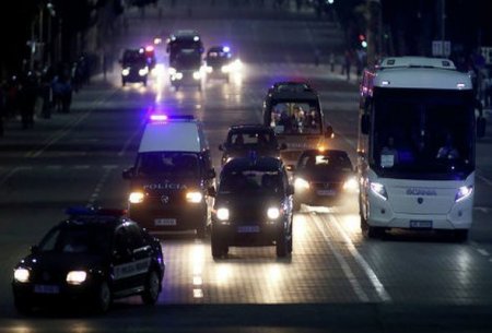 Rioda jurnalistlərin avtobusu qəza törətdi