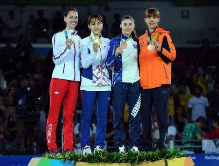 Rio-2016: Azərbaycan taekvondo tarixində ilk Olimpiya medalı qazanıb