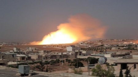 Rusiya Suriyada fosfor bombalarından istifadə edib