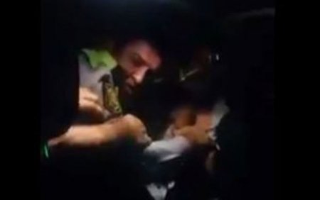 Sumqayıtda sərxoş sürücü ilə yol polisi əməkdaşı arasında dava