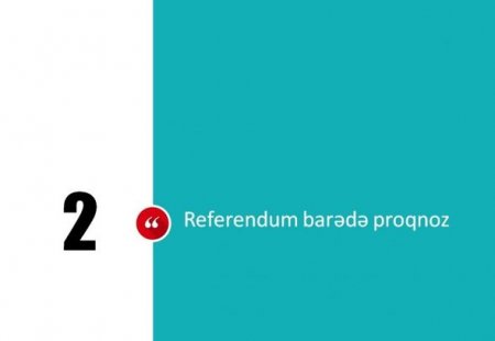 Fransa şirkəti Azərbaycanda referendum öncəsi sorğu keçirib