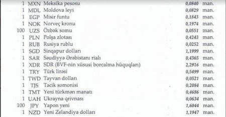 Manat bahalaşıb