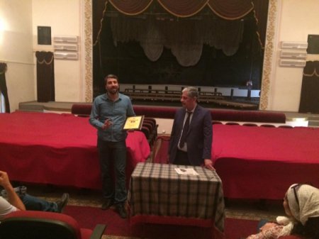 İran sənətçiləri Lənkəran teatrında olublar