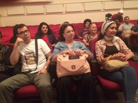 İran sənətçiləri Lənkəran teatrında olublar