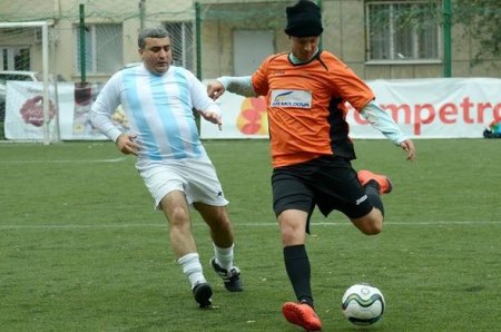 Moldova və Azərbaycan jurnalistləri arasında futbol matçı keçirilib
