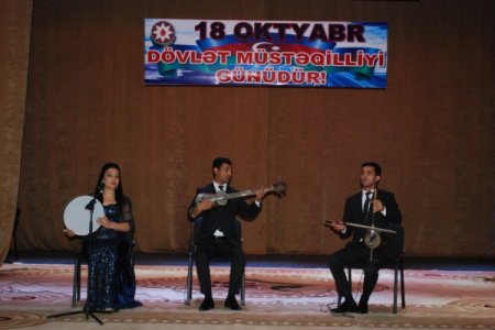 Tərtərdə müstəqillik gününə həsr edilmiş konsert keçirilmişdir