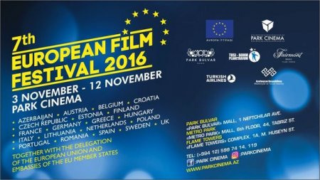 Yeddinci Avropa Film Festivalı Bakıda keçiriləcək