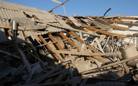 Şəmkirdə güclü partlayış: Yaralılar var