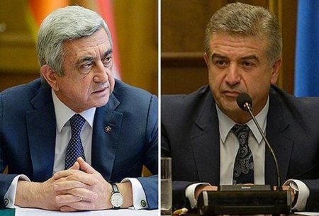 Serj Sarkisyan Ermənistanın baş nazirini “şoumen” adlandırıb