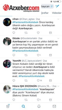Röyanın mükafat alması Türkiyədə narazılıqla qarşılandı: "Bunu kim buraxıb səhnəyə?"