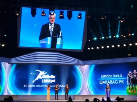 “Qarabağ” klubu Türkiyədə mükafatlandırıldı