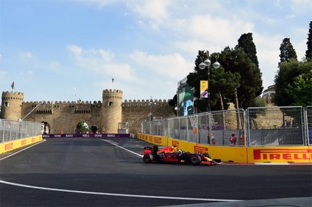 Formula 1 Azərbaycan Qran Prisinin finalına sayılı saatlar qaldı