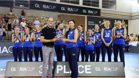 Voleybol millimiz Türkiyədə medal qazandı