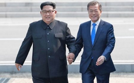 İki Koreya lideri görüşdü
