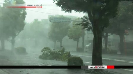Yaponiyada “Trami” tufanı nəticəsində 70 nəfər xəsarət alıb