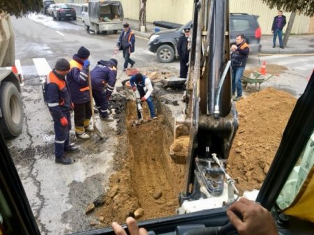 Bakının yeddi rayonunda yeni yağış-kanalizasiya xətləri çəkiləcək